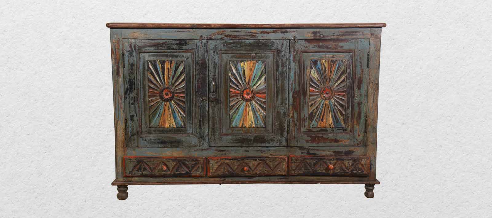 Sunflower Sideboard With 3 Drawer JSB1907