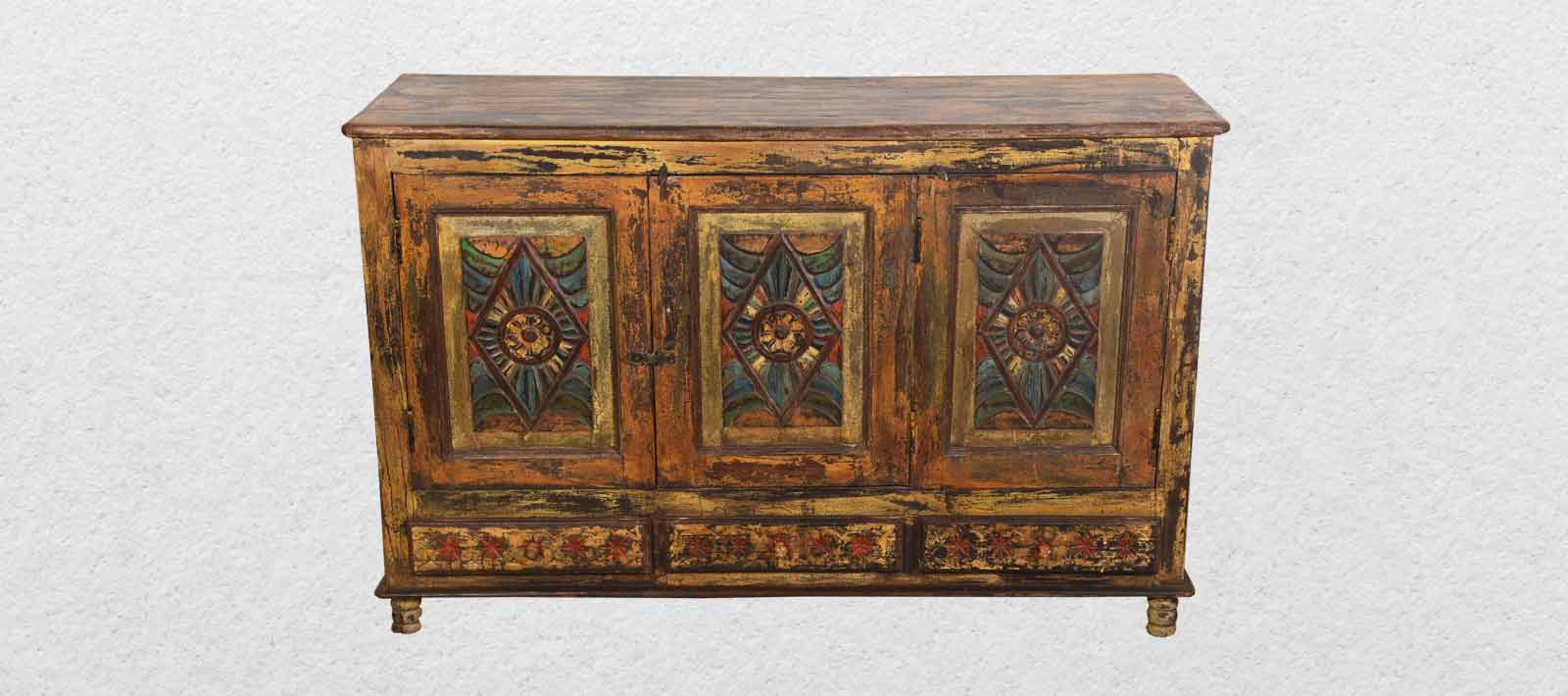 Sunflower Sideboard With 3 Drawer JSB1912